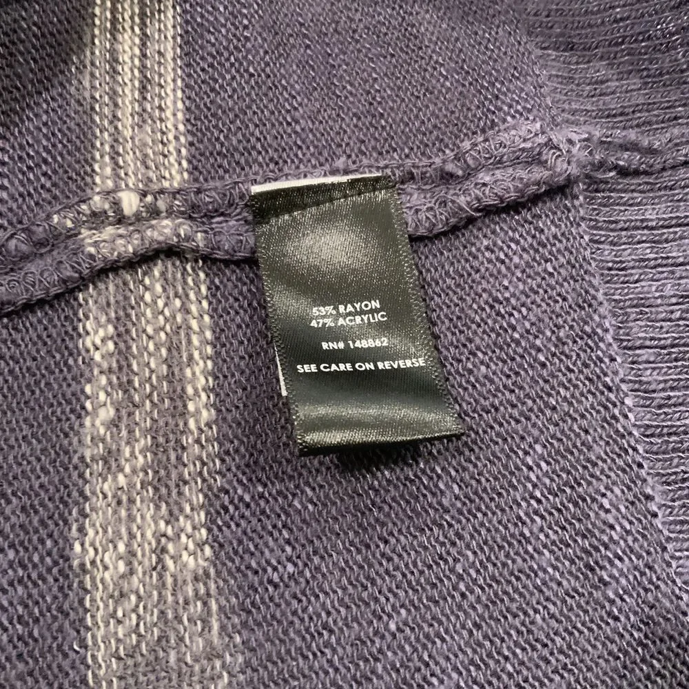 Torrid Women's‎ Plus 4 4X Knit Open Front Long Cardigan Pink Purple Striped EUC